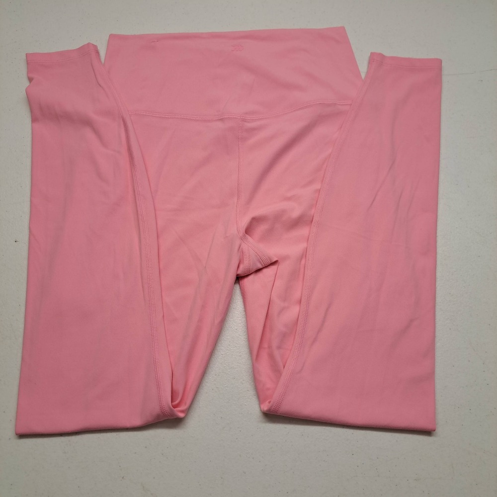 All in Motion Womens Leggings M Pink Soft Ultra High Rise Pockets 1991-240